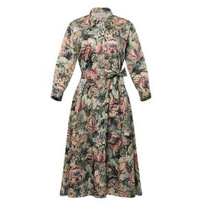 Floral Long Sleeve Dress